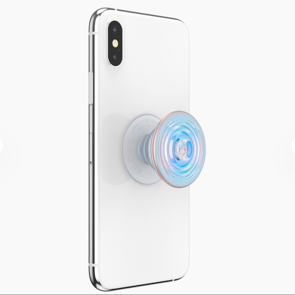PopSocket PopGrip Ripple Opalescent Blue - Picture 10 of 11